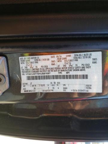 Photo 10 from auction – 2017 FORD ESCAPE S with VIN 1FMCU0F70HUB81087