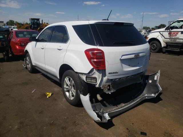 Photo 3 from auction – 2017 CHEVROLET EQUINOX LS with VIN 2GNALBEK8H1604002