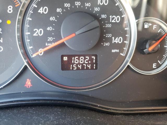 Photo 8 from auction – 2009 SUBARU LEGACY 2.5 with VIN 4S3BL616X97223396
