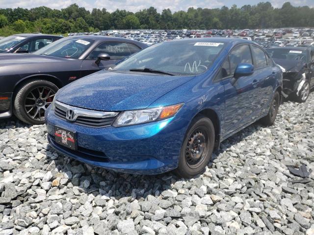 Photo 2 from auction – 2012 HONDA CIVIC LX with VIN 19XFB2F56CE060430