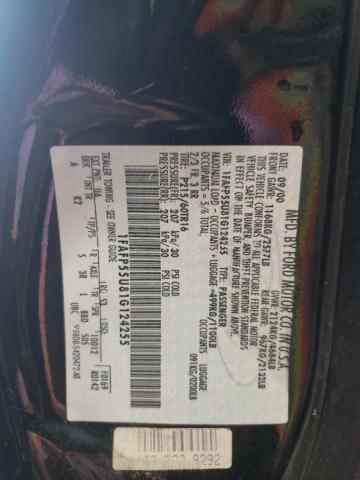 Photo 10 from auction – 2001 FORD TAURUS SES with VIN 1FAFP55U81G124255