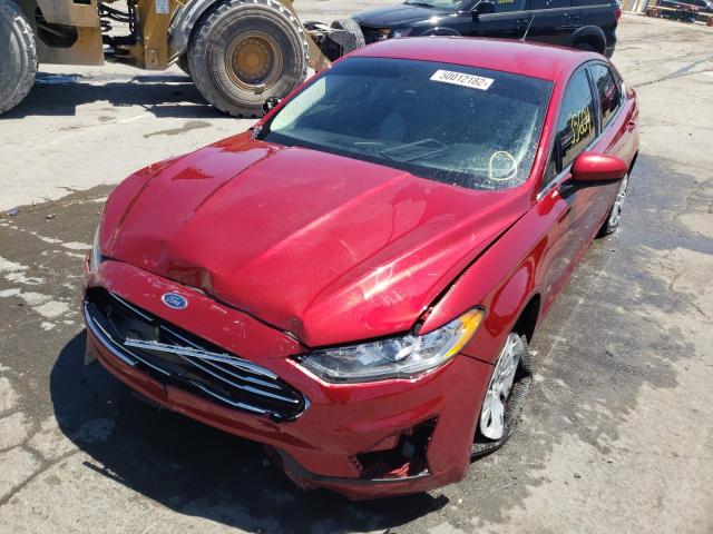 Photo 2 from auction – 2019 FORD FUSION S with VIN 3FA6P0G75KR229307