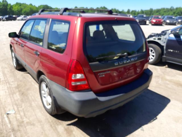 Photo 3 from auction – 2005 SUBARU FORESTER 2 with VIN JF1SG63665H752212