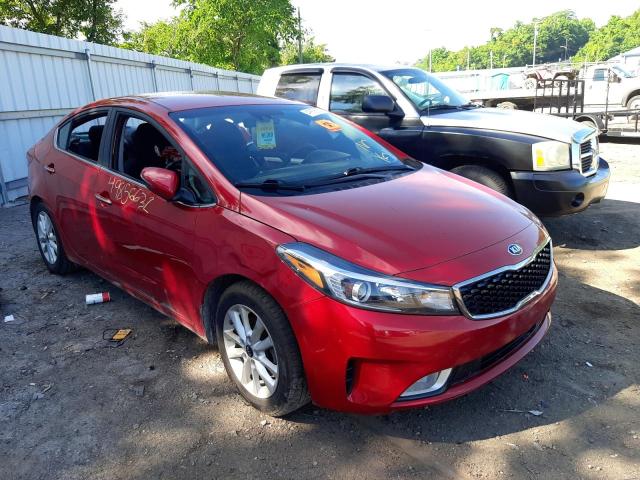 KIA FORTE LX 2017 with VIN 3KPFL4A76HE119887 - Photo from auction