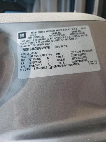 Photo 10 from auction – 2007 CHEVROLET SUBURBAN C with VIN 3GNFC16007G319197
