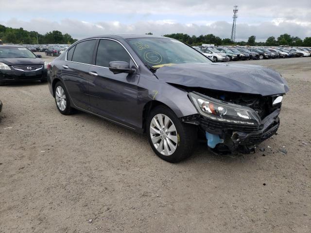 HONDA ACCORD EXL 2014 with VIN 1HGCR3F81EA008936 - Photo from auction