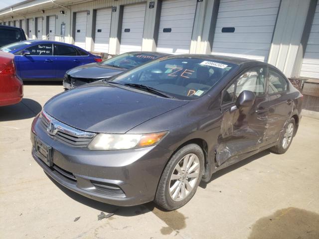 Photo 2 from auction – 2012 HONDA CIVIC EX with VIN 19XFB2F80CE020502