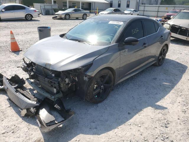 Photo 2 from auction – 2021 NISSAN SENTRA SR with VIN 3N1AB8DV6MY264020