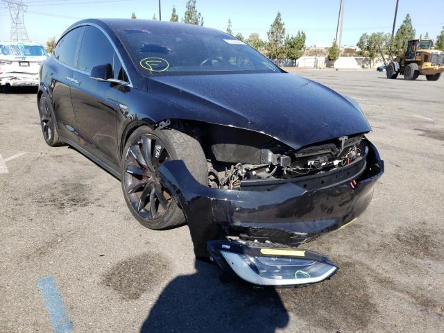 TESLA MODEL X 2016 with VIN 5YJXCBE41GF012165 - Photo from auction