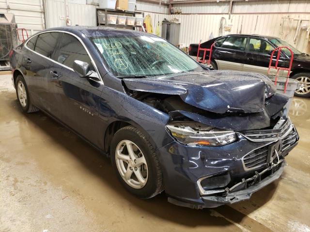 CHEVROLET MALIBU LS 2017 with VIN 1G1ZB5ST9HF222995 - Photo from auction