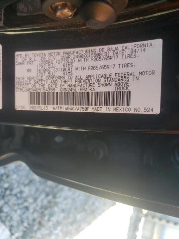 Photo 10 from auction – 2014 TOYOTA TACOMA DOU with VIN 3TMLU4EN4EM154356