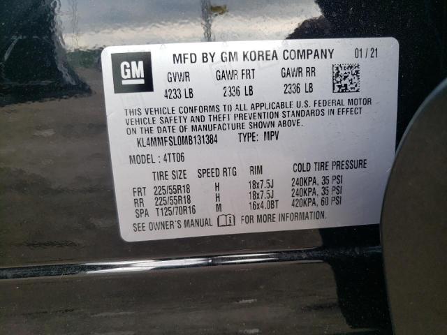 Photo 10 from auction – 2021 BUICK ENCORE GX with VIN KL4MMFSL0MB131384