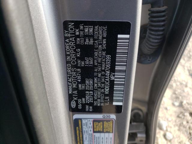 Photo 10 from auction – 2021 KIA SELTOS S with VIN KNDEUCAA4M7069399