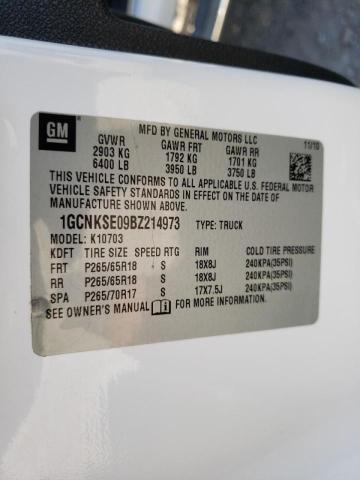 Photo 10 from auction – 2011 CHEVROLET SILVERADO with VIN 1GCNKSE09BZ214973