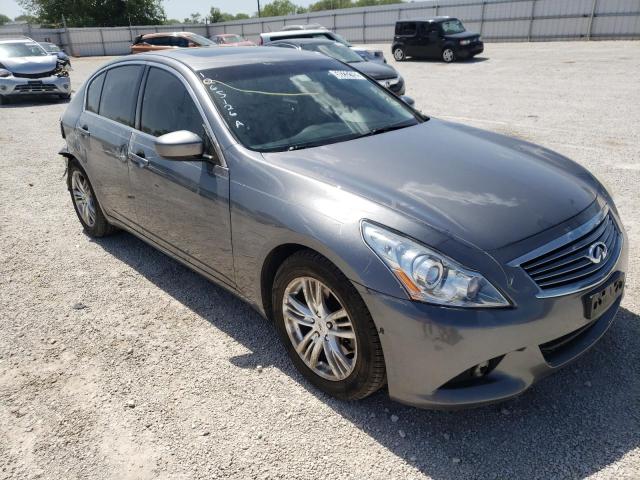 INFINITI G37 BASE 2012 with VIN JN1CV6AP8CM624514 - Photo from auction