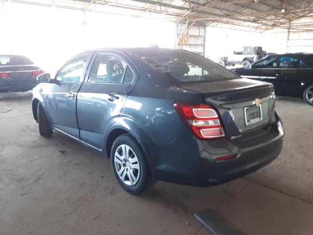 Photo 3 from auction – 2017 CHEVROLET SONIC LS with VIN 1G1JB5SH4H4152388