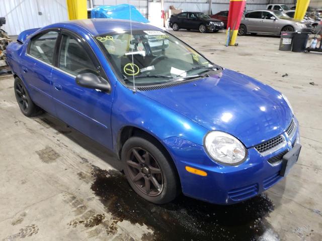 DODGE NEON SXT 2005 with VIN 1B3ES56C65D106579 - Photo from auction