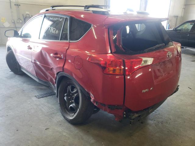 Photo 3 from auction – 2014 TOYOTA RAV4 LE with VIN 2T3BFREV4EW138224