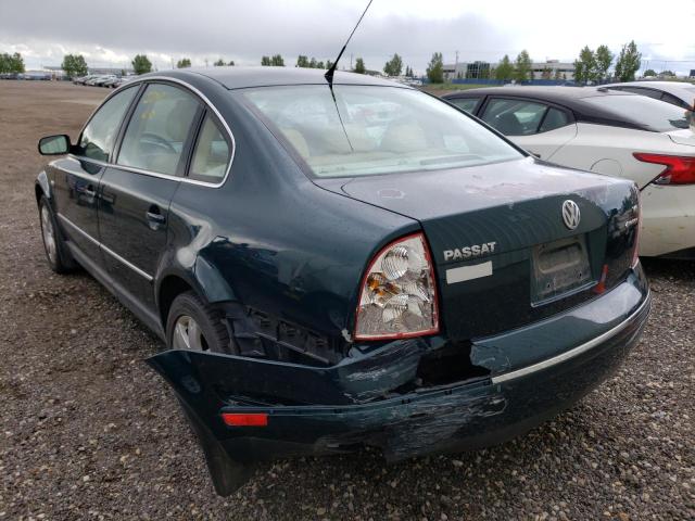 Photo 3 from auction – 2002 VOLKSWAGEN PASSAT GLX with VIN WVWTH63B32P119533