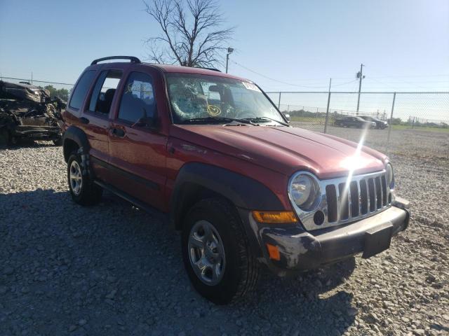 JEEP LIBERTY SP 2007 with VIN 1J4GL48KX7W520775 - Photo from auction