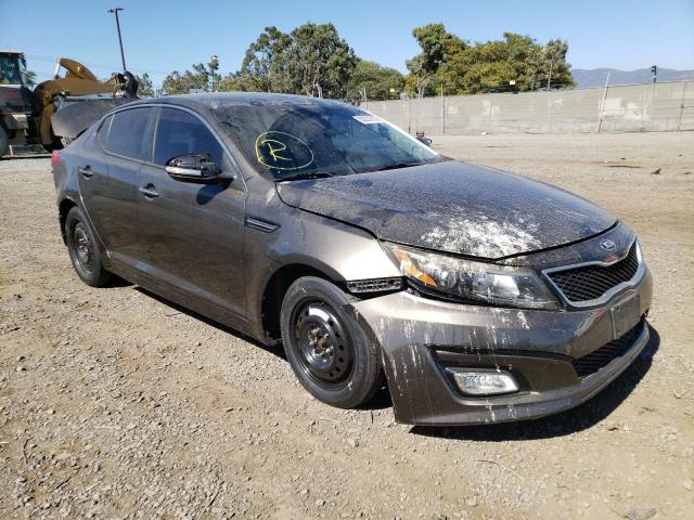 KIA OPTIMA LX 2014 with VIN 5XXGM4A79EG291366 - Photo from auction