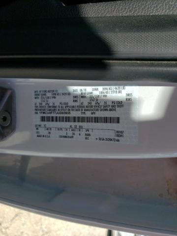 Photo 10 from auction – 2018 FORD ESCAPE S with VIN 1FMCU0F77JUD03935