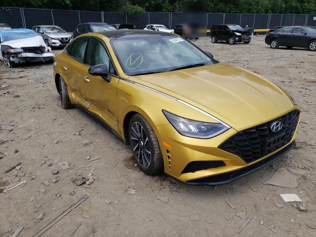 HYUNDAI SONATA SEL 2020 with VIN 5NPEJ4J20LH034330 - Photo from auction