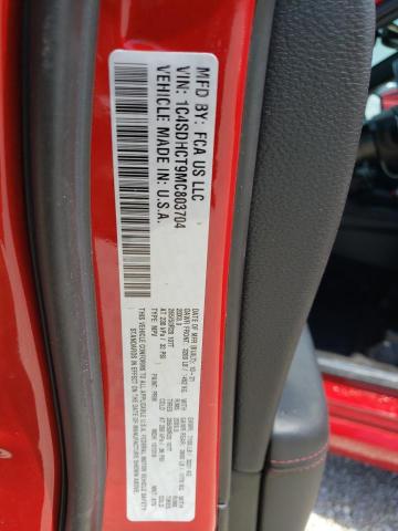 Photo 10 from auction – 2021 DODGE DURANGO R/ with VIN 1C4SDHCT9MC803704