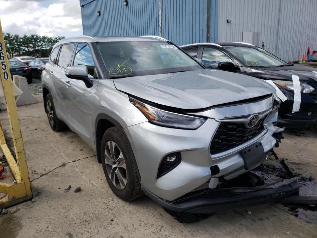 TOYOTA HIGHLANDER 2021 with VIN 5TDHZRBH1MS540007 - Photo from auction