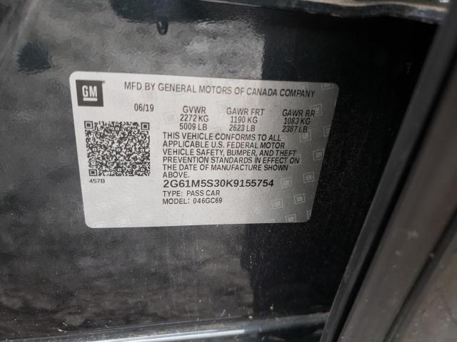 Photo 10 from auction – 2019 CADILLAC XTS LUXURY with VIN 2G61M5S30K9155754