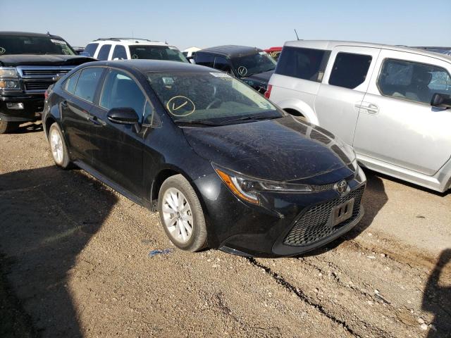 TOYOTA COROLLA LE 2020 with VIN 5YFHPRAEXLP022272 - Photo from auction