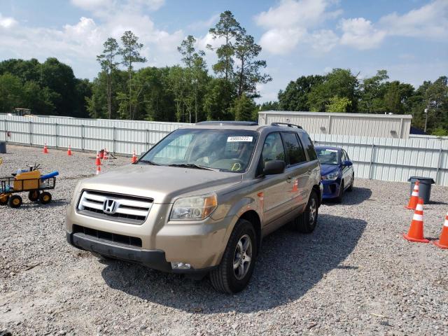 Photo 2 from auction – 2007 HONDA PILOT EXL with VIN 5FNYF28767B023163