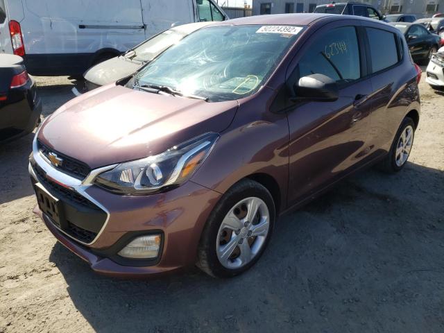 Photo 2 from auction – 2020 CHEVROLET SPARK LS with VIN KL8CB6SA8LC400139