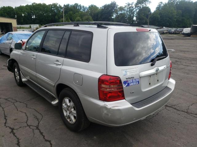 Photo 3 from auction – 2002 TOYOTA HIGHLANDER with VIN JTEGF21A120056141