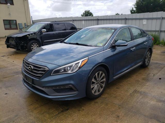 Photo 2 from auction – 2016 HYUNDAI SONATA SPO with VIN 5NPE34AF8GH428659