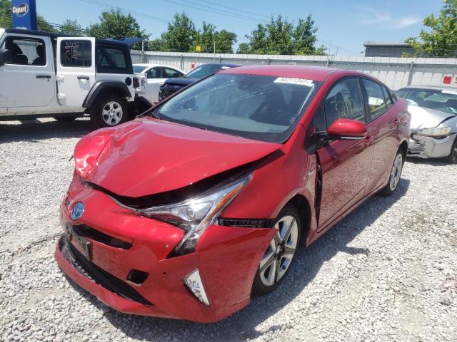 Photo 2 from auction – 2017 TOYOTA PRIUS with VIN JTDKARFU2H3529240