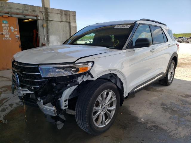 Photo 2 from auction – 2020 FORD EXPLORER X with VIN 1FMSK7DHXLGB90375