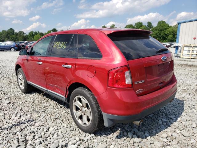 Photo 3 from auction – 2011 FORD EDGE SEL with VIN 2FMDK3JC2BBB15380