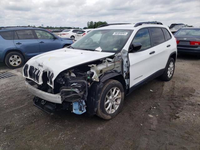 Photo 2 from auction – 2016 JEEP CHEROKEE S with VIN 1C4PJLABXGW259275