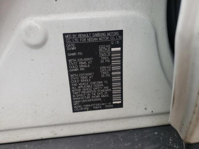 Photo 10 from auction – 2016 NISSAN ROGUE S with VIN KNMAT2MV3GP633056