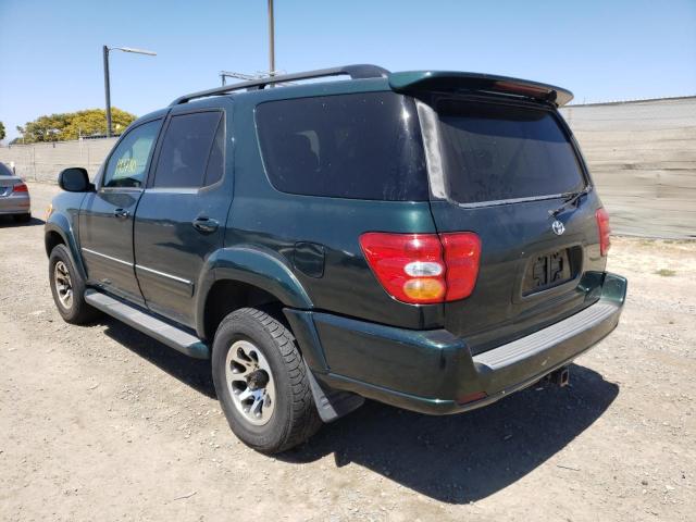 Photo 3 from auction – 2002 TOYOTA SEQUOIA LI with VIN 5TDBT48A02S085748