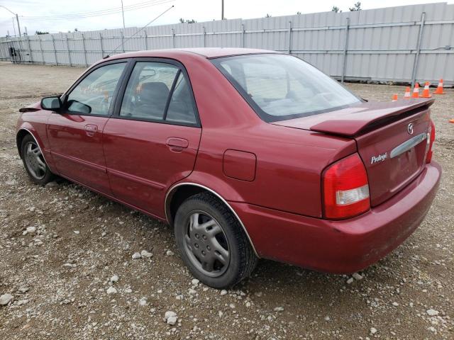 Photo 3 from auction – 2002 MAZDA PROTEGE DX with VIN JM1BJ225220538437