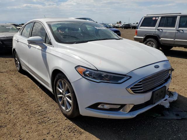 FORD FUSION SE 2017 with VIN 3FA6P0HD1HR143246 - Photo from auction