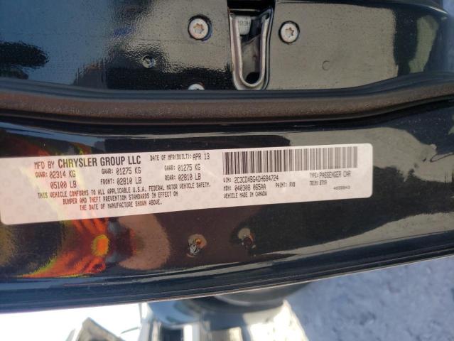 Photo 10 from auction – 2013 DODGE CHARGER SE with VIN 2C3CDXBG4DH684724