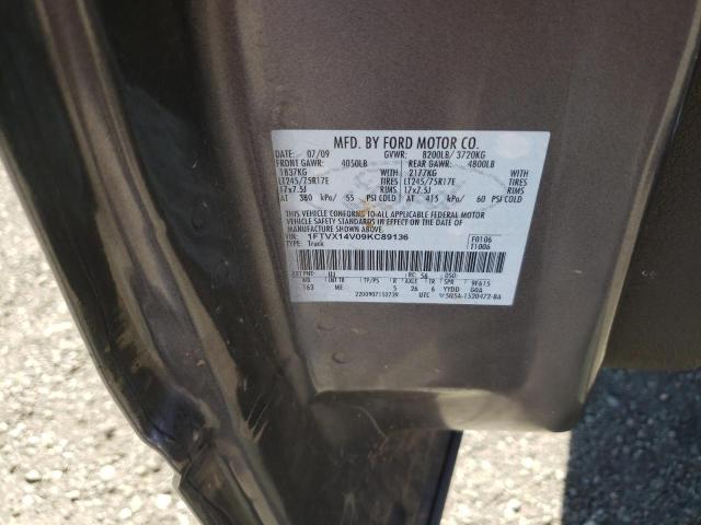 Photo 10 from auction – 2009 FORD F-150 with VIN 1FTVX14V09KC89136