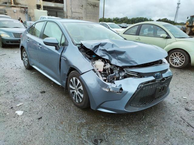 TOYOTA COROLLA LE 2020 with VIN JTDEBRBE9LJ008044 - Photo from auction
