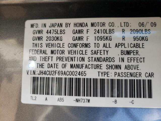 Photo 10 from auction – 2010 ACURA TSX with VIN JH4CU2F69AC002465