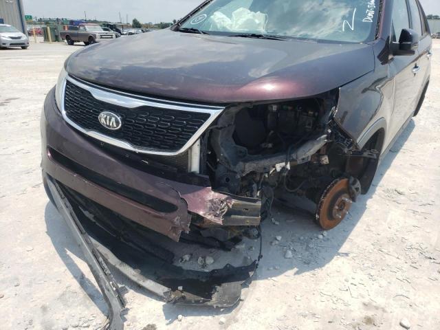 Photo 9 from auction – 2014 KIA SORENTO LX with VIN 5XYKT4A67EG534236