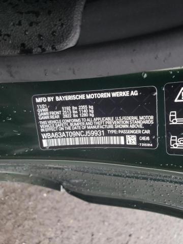 Photo 10 from auction – 2022 BMW M440XI with VIN WBA63AT09NCJ59931