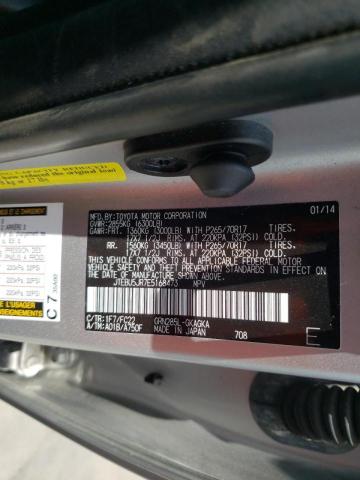 Photo 10 from auction – 2014 TOYOTA 4RUNNER SR with VIN JTEBU5JR7E5168473